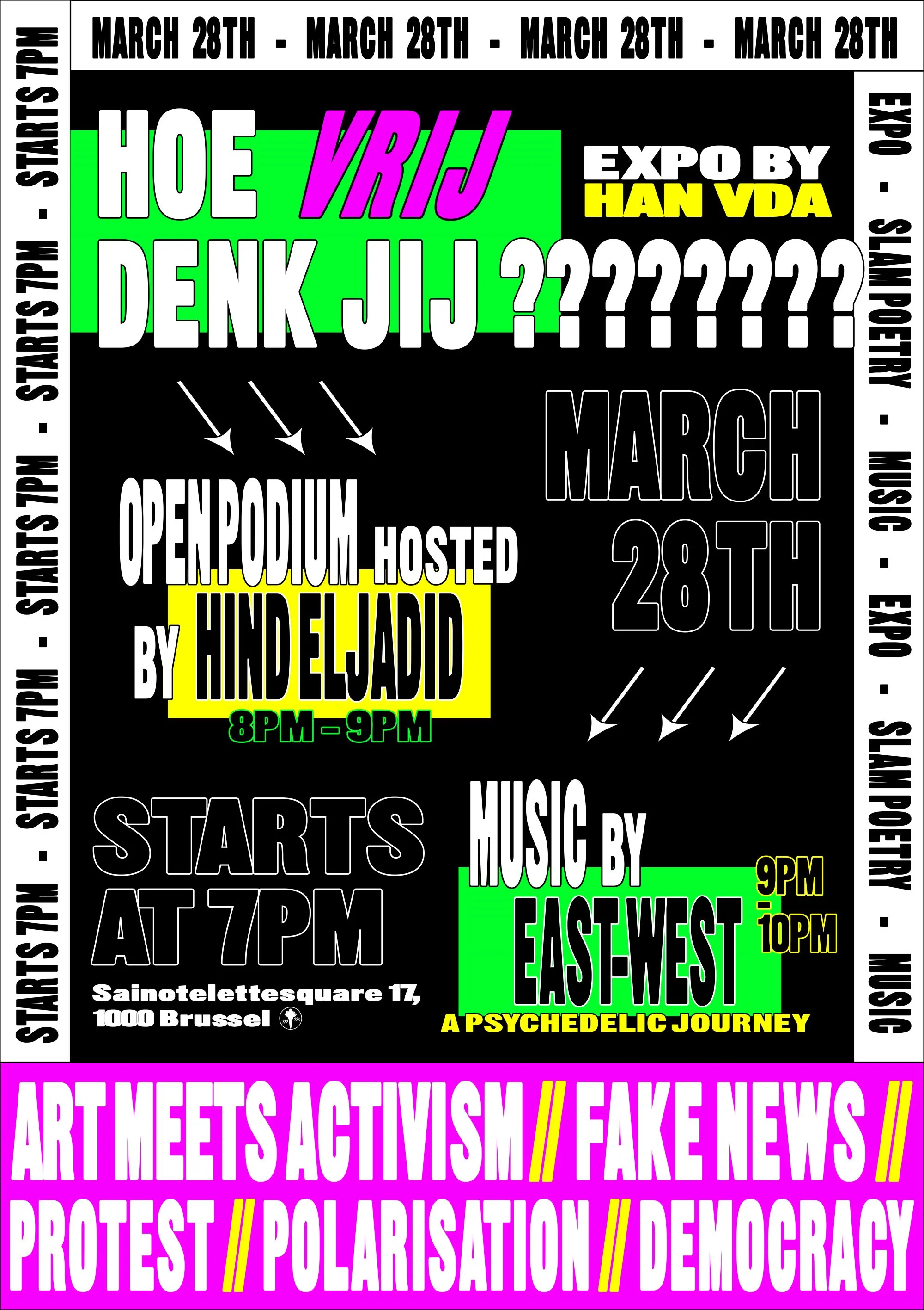 Expo Slampoetry Music | Brussel